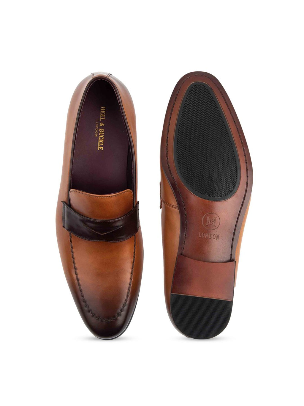  Heel & Buckle London Men Formal Slip-On Shoes
