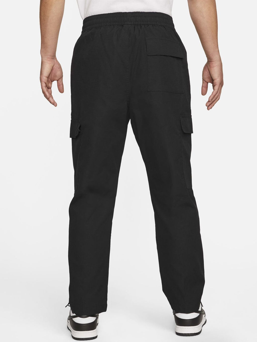  Nike Men Club Logo Printed Woven Cargo Trousers