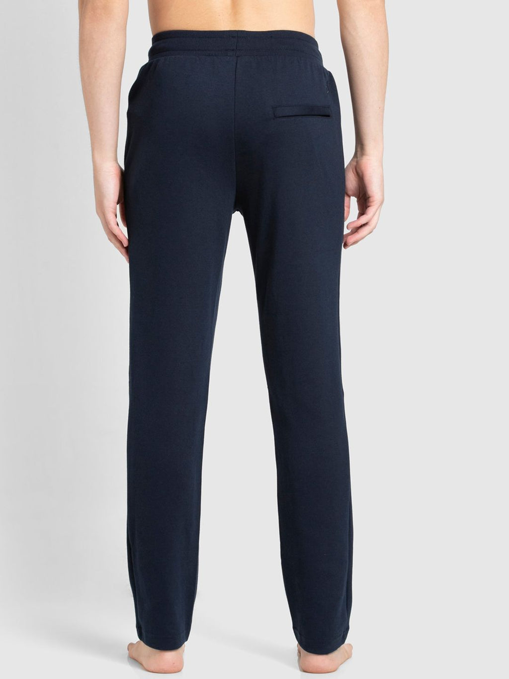  Jockey Men Blue Solid Track Pants