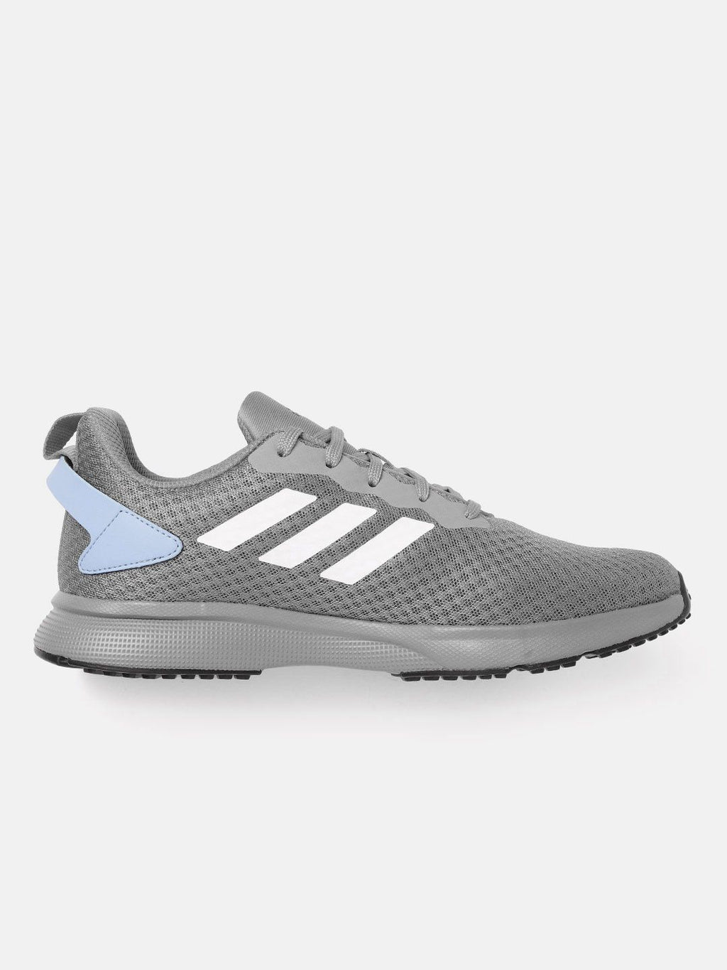  ADIDAS Men Grey Woven Design Harquin Running Shoes