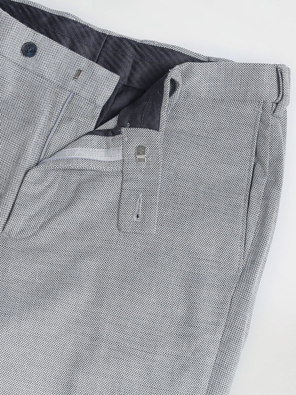  Arrow Men Mid-Rise Slim Fit Formal Trousers