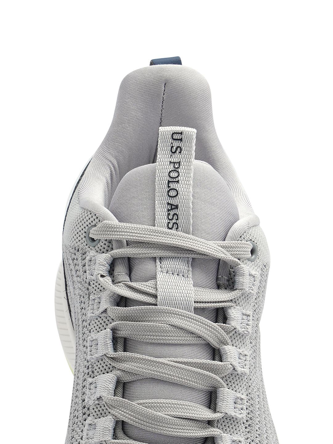  U.S. Polo Assn. Men Grey Textile Walking Shoes