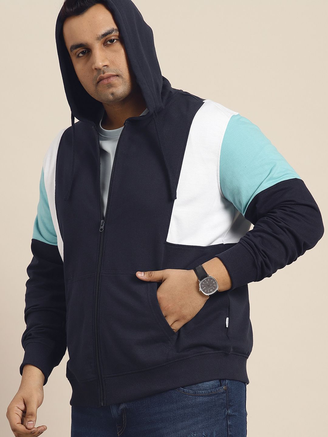  Sztori Men Plus Size Hooded Sweatshirt