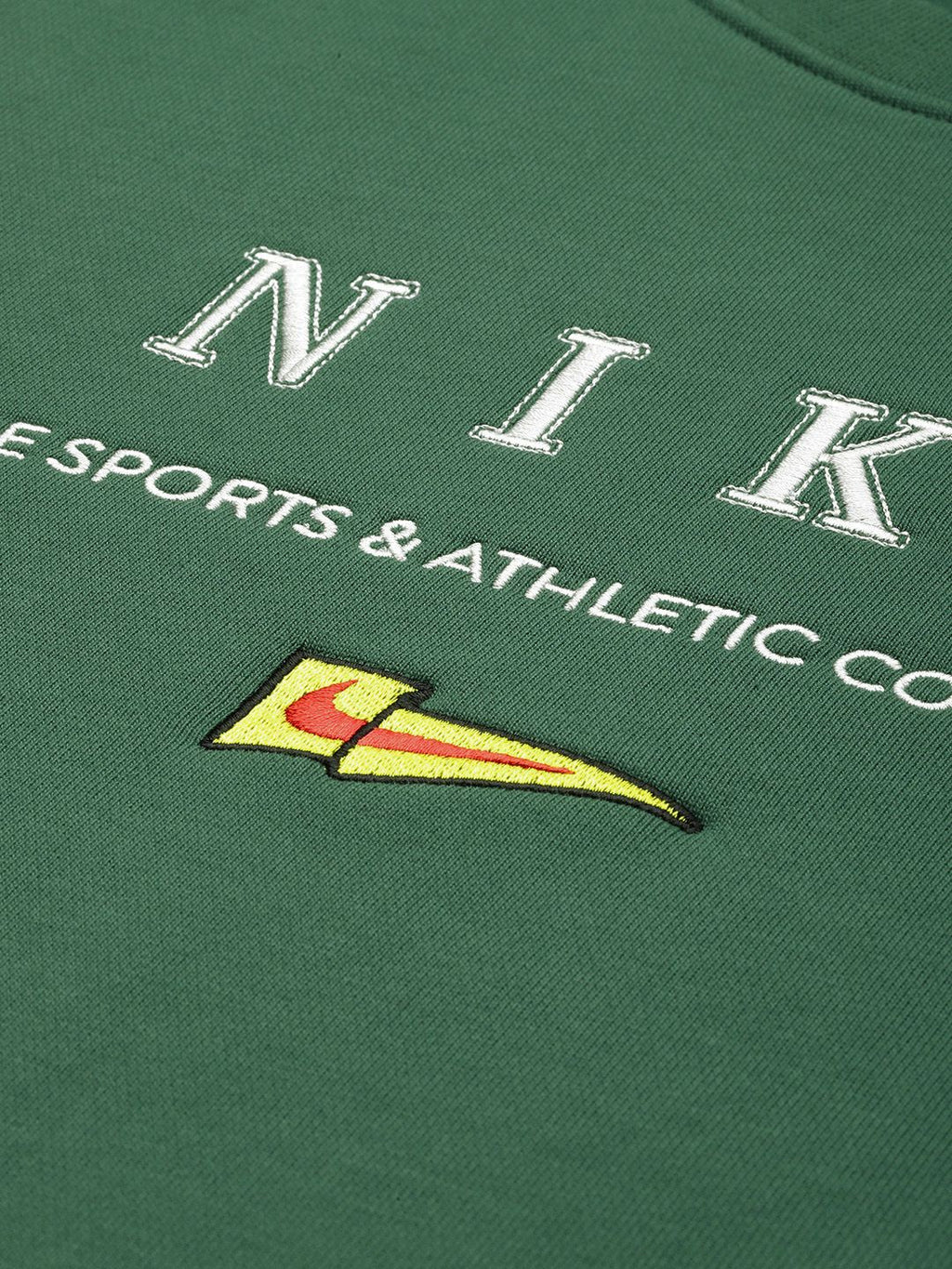  Nike Self Design Brand Logo Embroidered CRW FLC HWYWT NCPS Loose Fit Sweatshirt