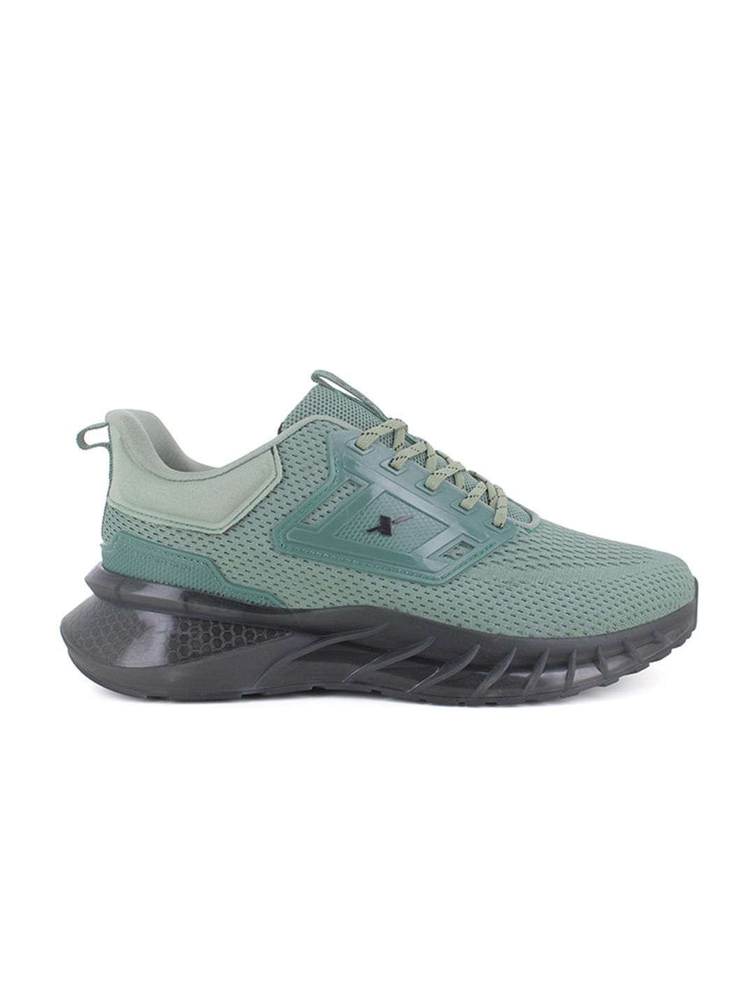  Sparx Men Green Mesh Running Non-Marking Shoes