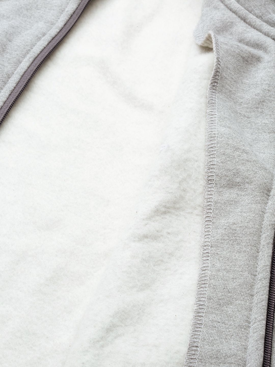  Alcis Men Grey Melange Solid Sweatshirt