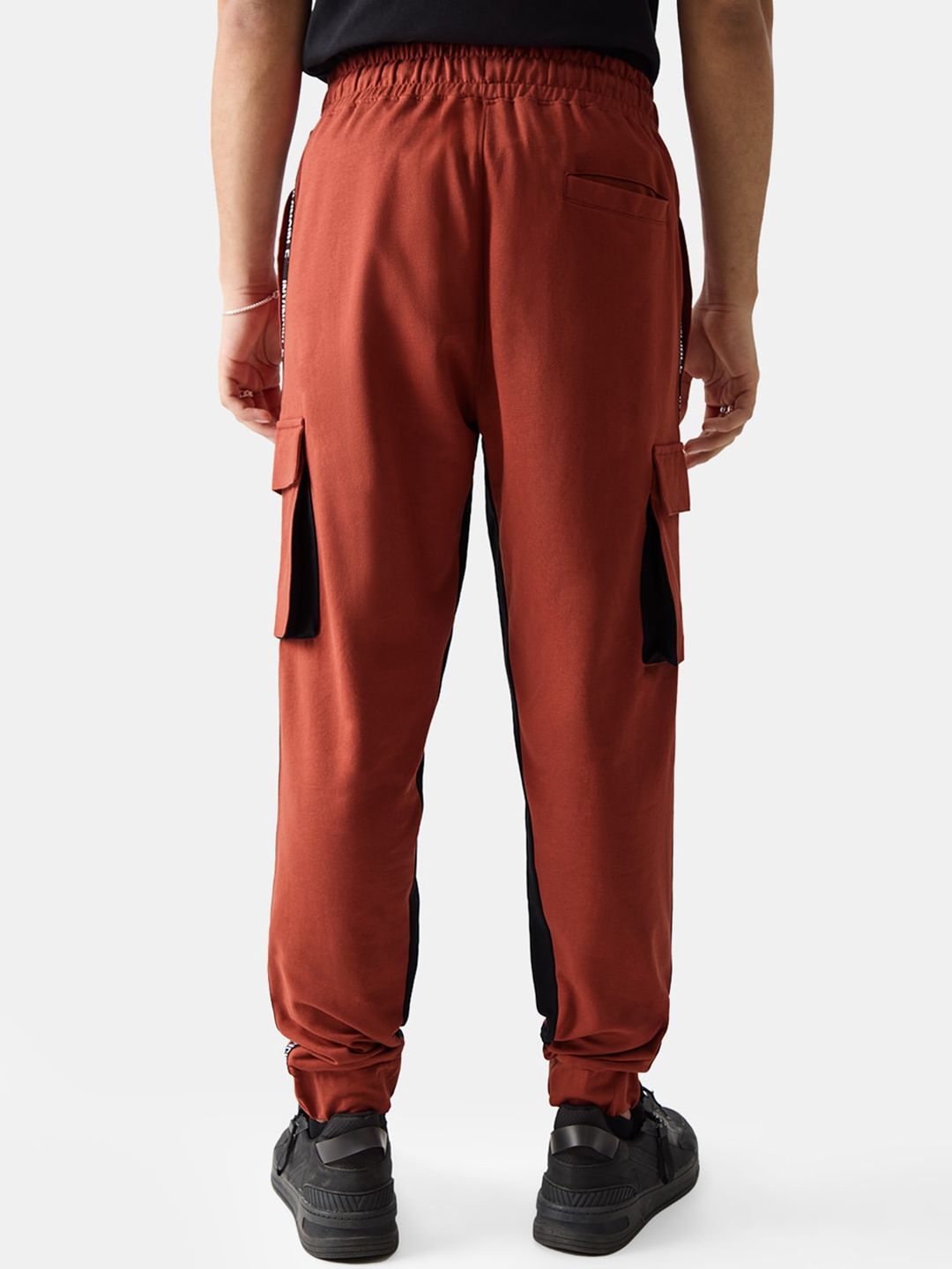  The Souled Store Men Red Iron Man Printed Joggers