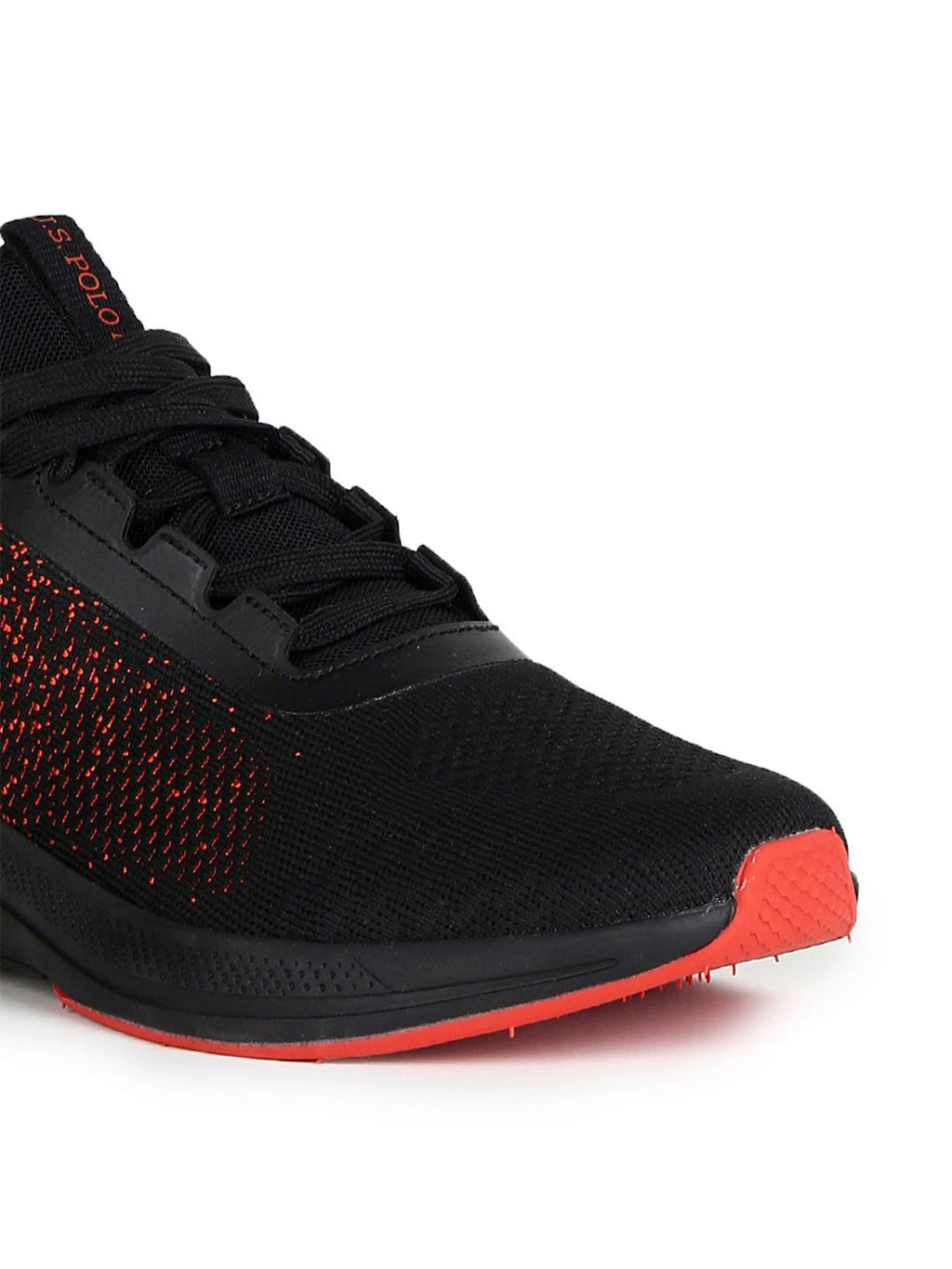 U.S. Polo Assn. U S Polo Assn Men Black Textile Walking Shoes