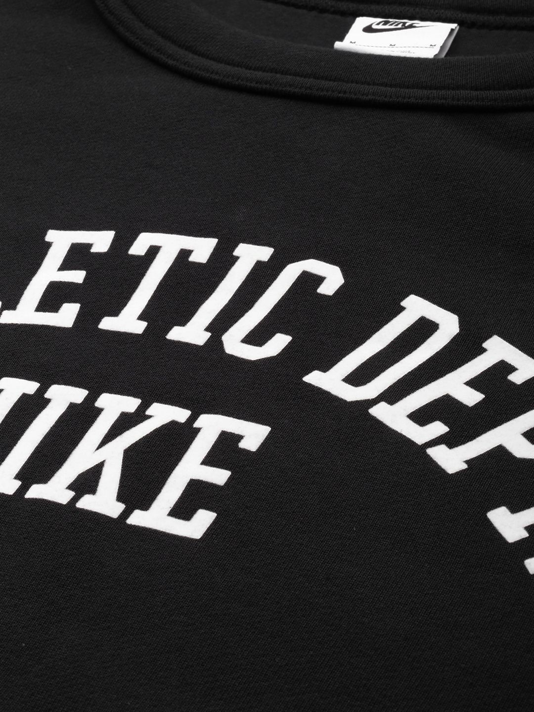  Nike NSW Trend FLC Crew Round Neck Typography Printed Pure Cotton Sweatshirt