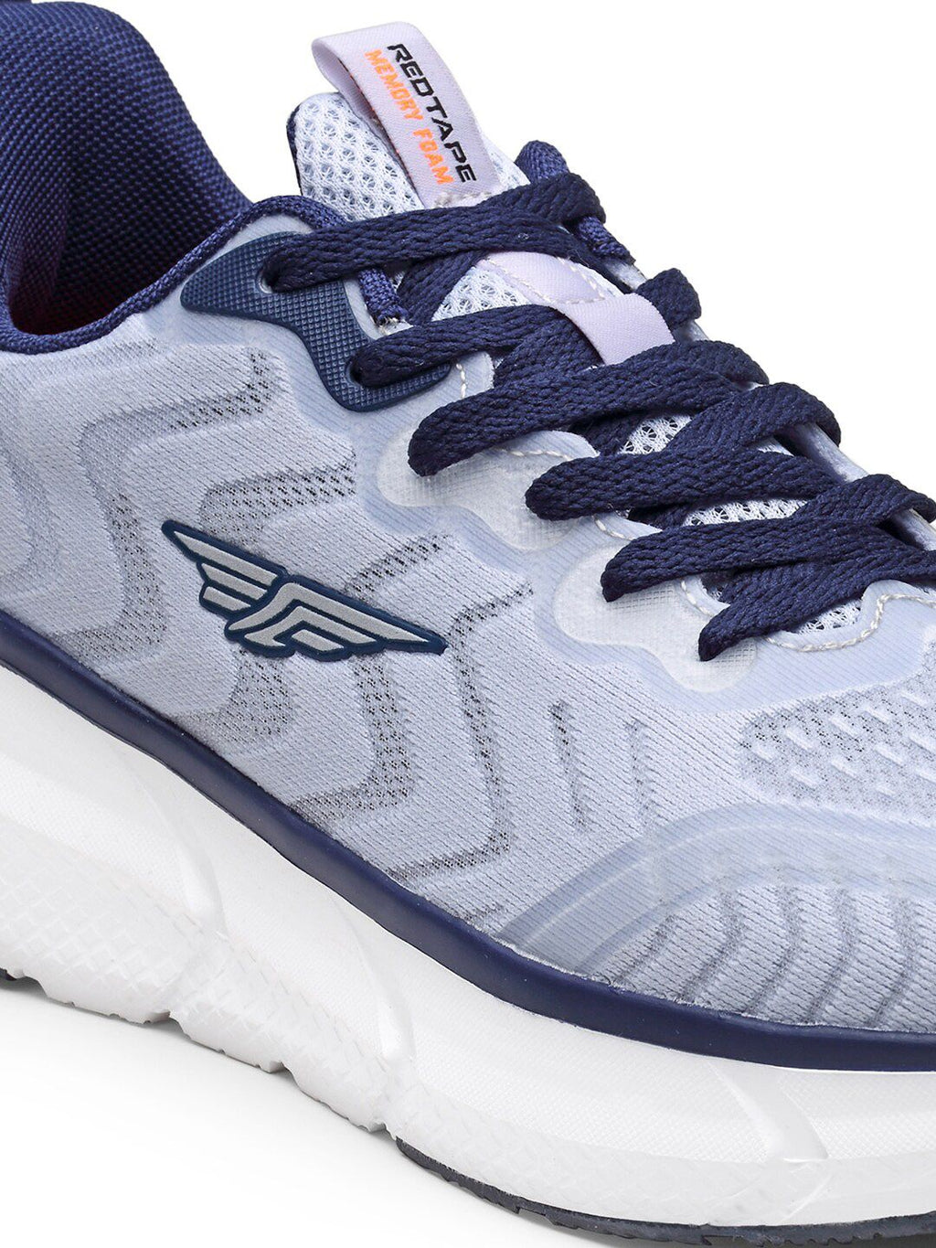  Red Tape Men Grey Mesh Walking Shoes