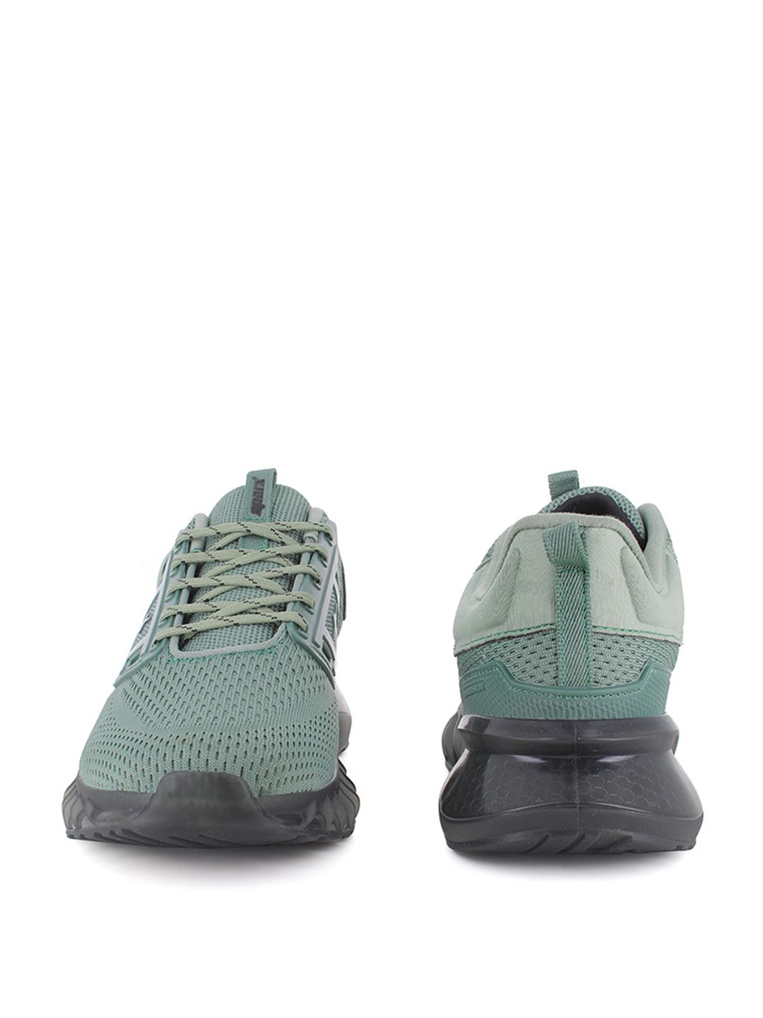  Sparx Men Green Mesh Running Non-Marking Shoes