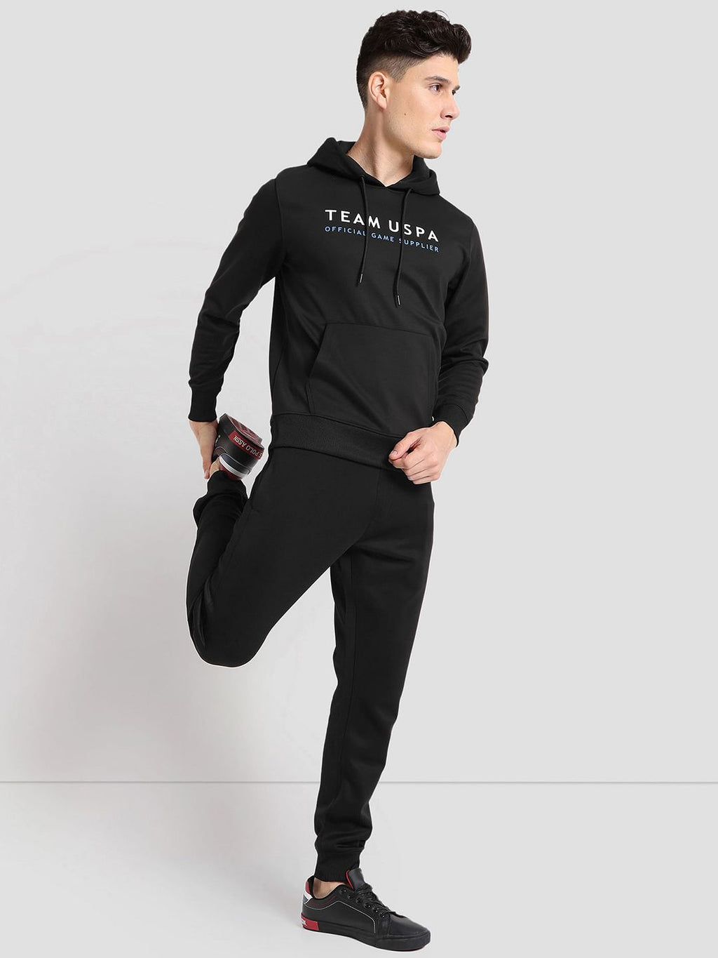  U.S. Polo Assn. Printed Essential Training Hoodie Sweatshirt