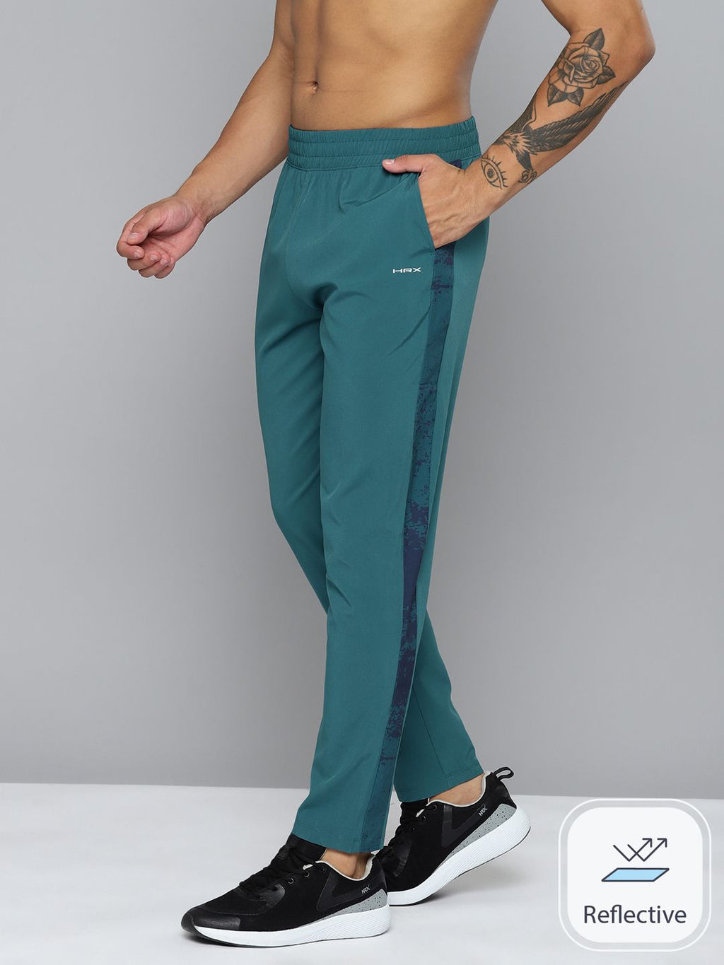  HRX By Hrithik Roshan Men Rapid-Dry Running Track Pants