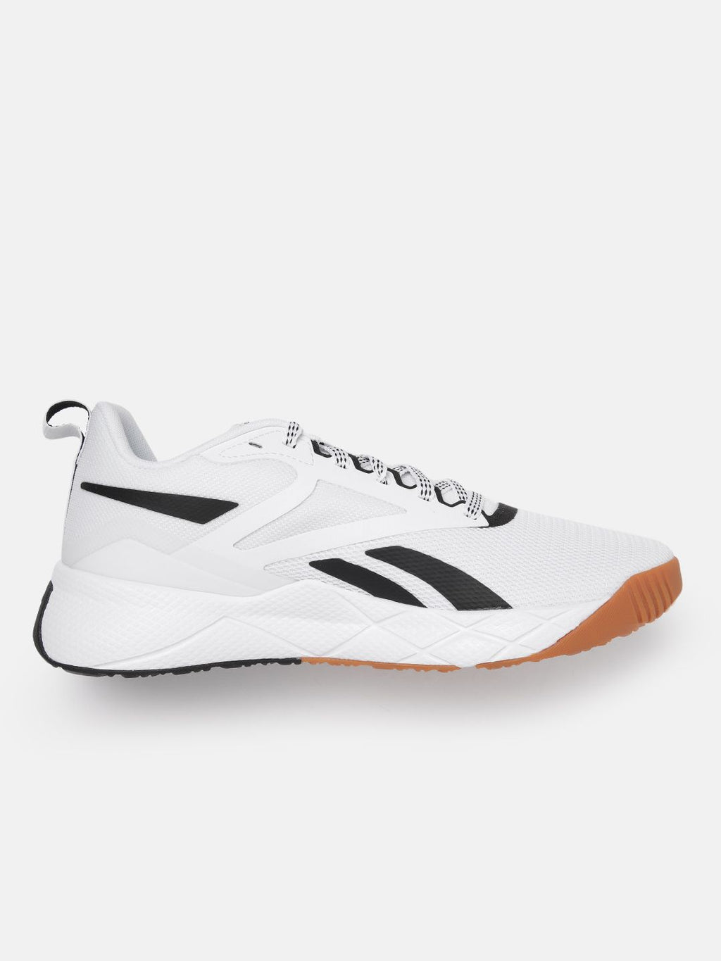  Reebok Men Brand Logo Detail NFX Trainer Gym Shoes