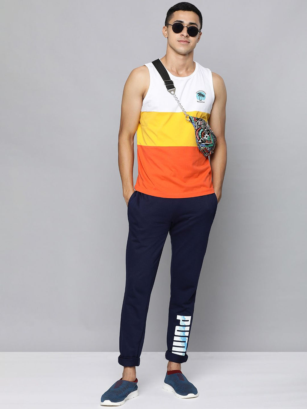  Puma Printed DryCELL Slim Fit Track Pants