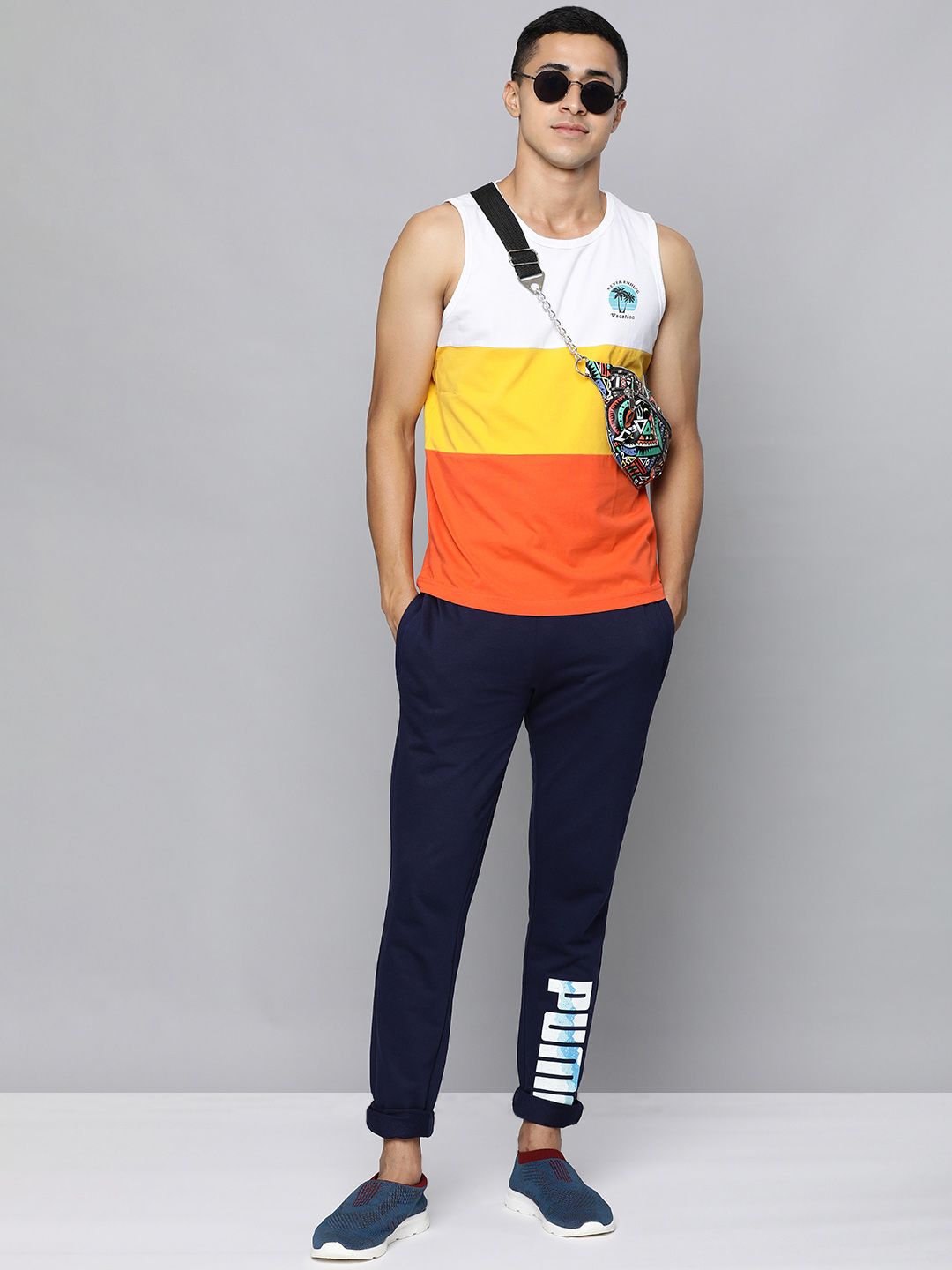  Puma Printed DryCELL Slim Fit Track Pants