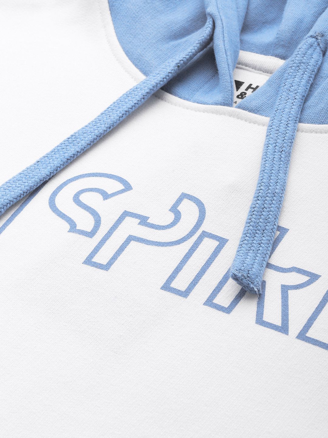  HERE&NOW Printed Hooded Pure Cotton Sweatshirt