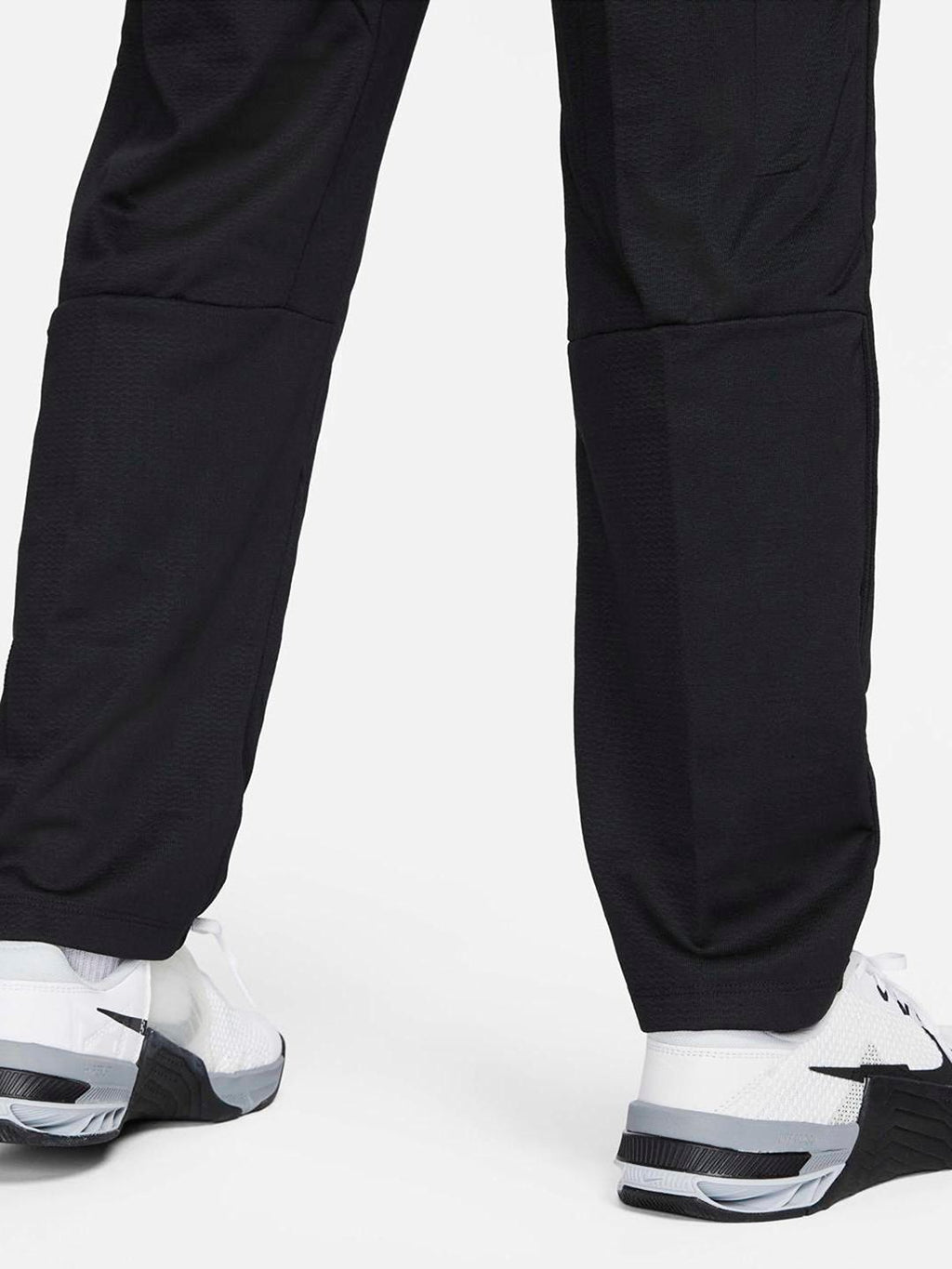  Nike Men Black Brand Logo PrintedStandard Fit Mid Rise AS M NK DF EPIC KNIT Track Pants