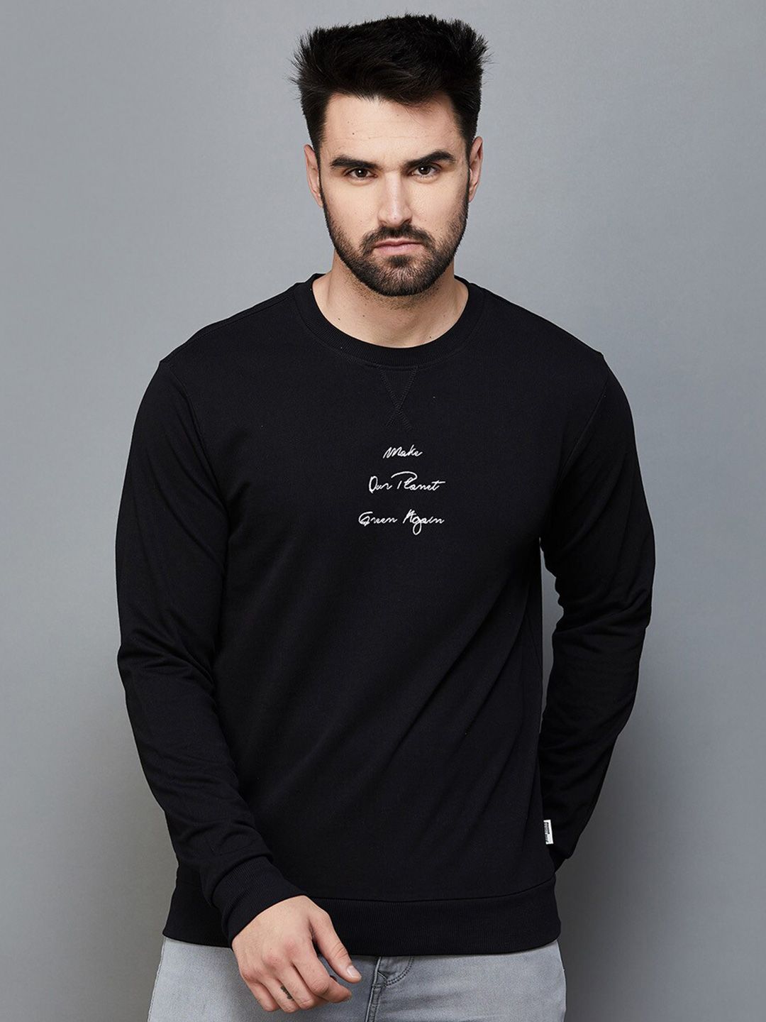  Fame Forever By Lifestyle Long Sleeve Pure Cotton Pullover