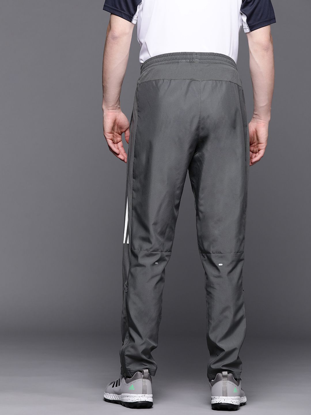  ADIDAS Men Grey Own The Run Astro Wind Sustainable Track Pants