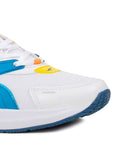  ASIAN Men White Mesh Running Non-Marking Shoes