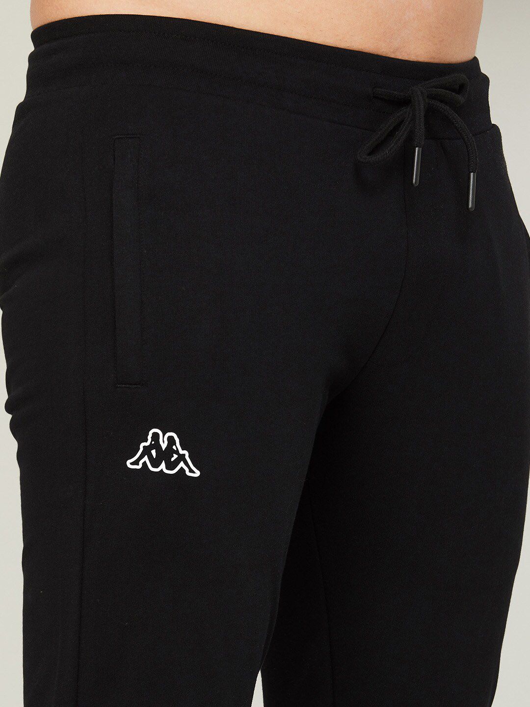  Kappa Men Mid-Rise Slim Fit Cotton Joggers