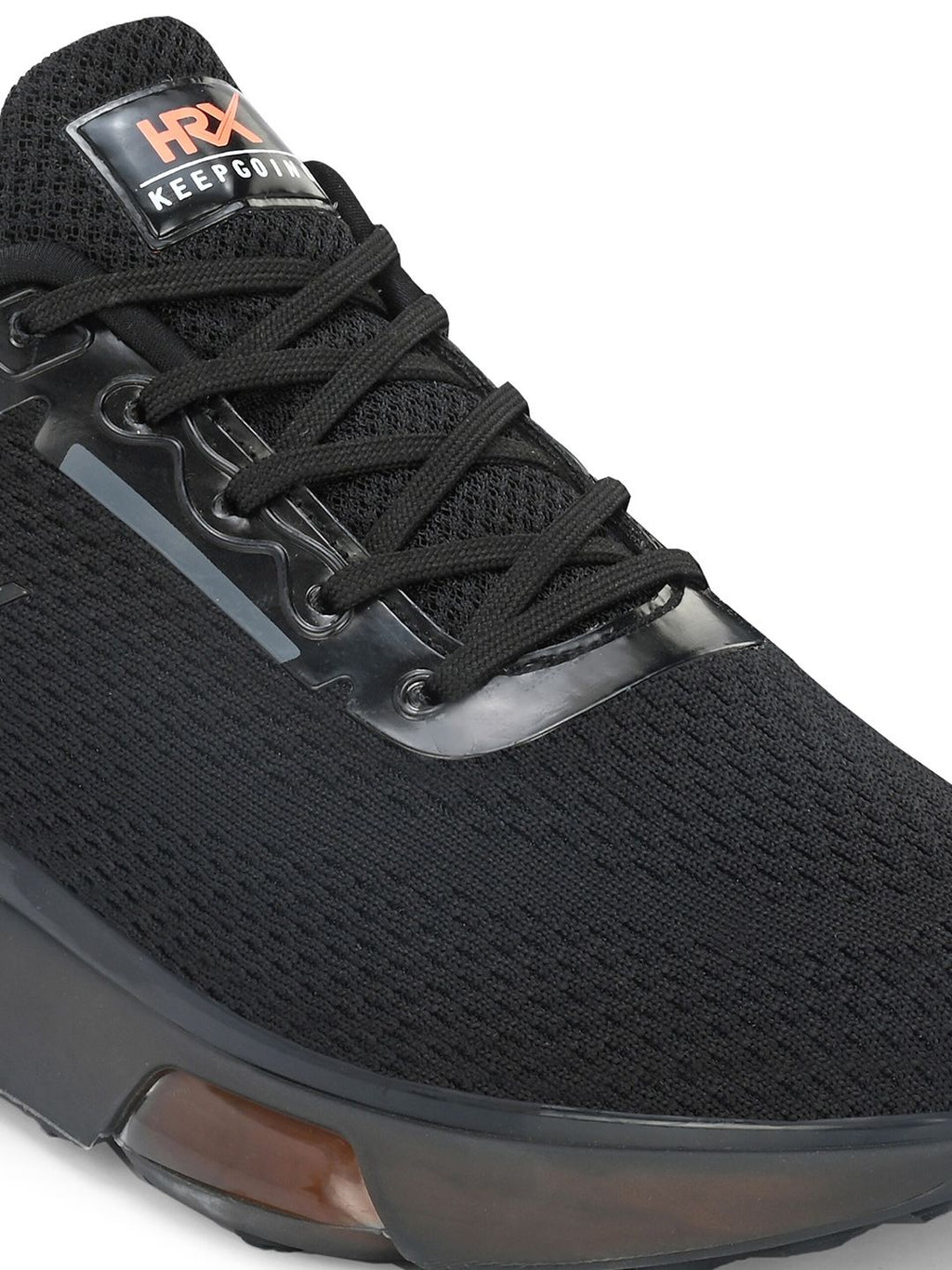 HRX By Hrithik Roshan Men Black Lace-Up Walking Shoes