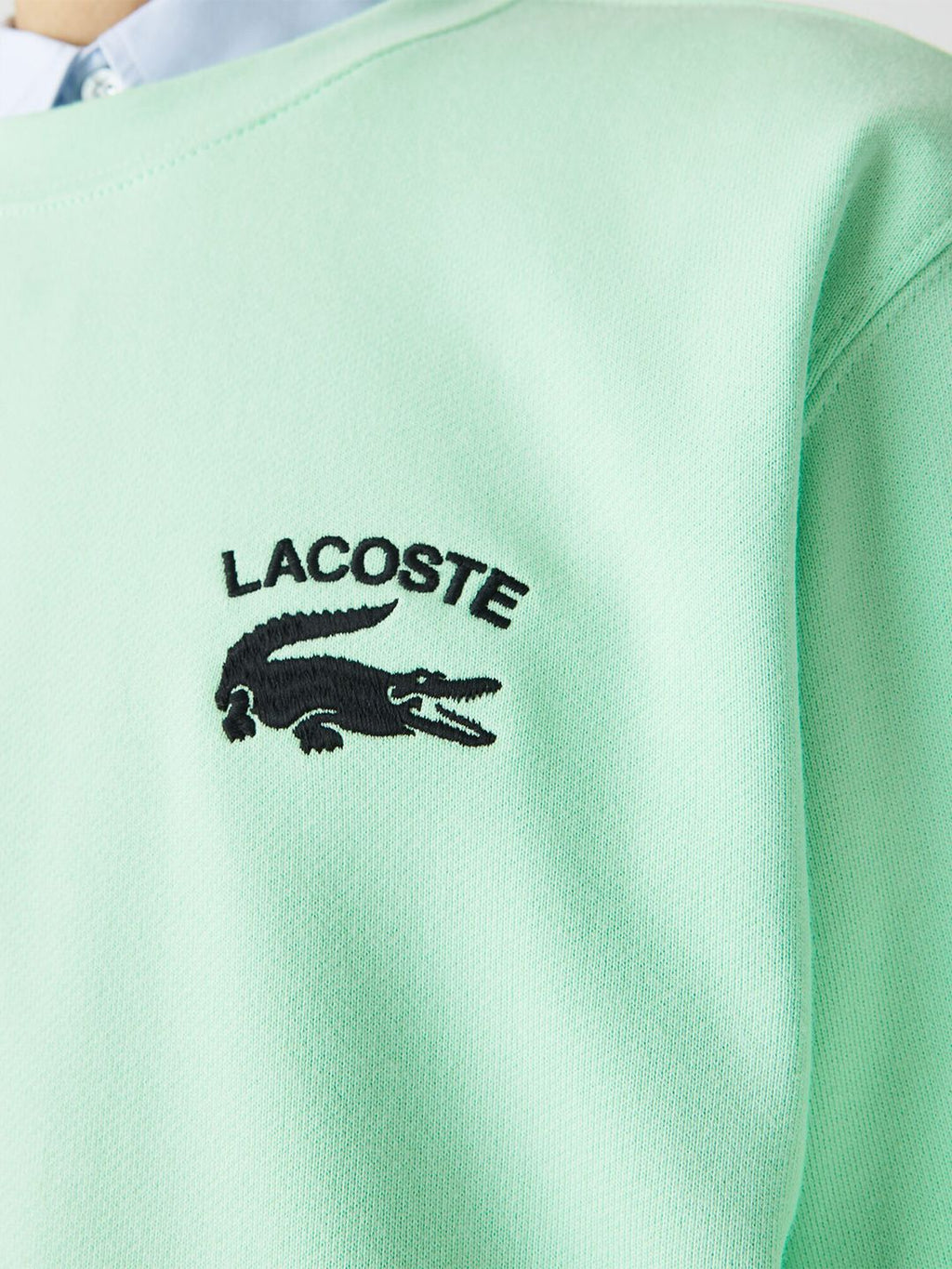  Lacoste Men Cotton Round Neck Sweatshirt