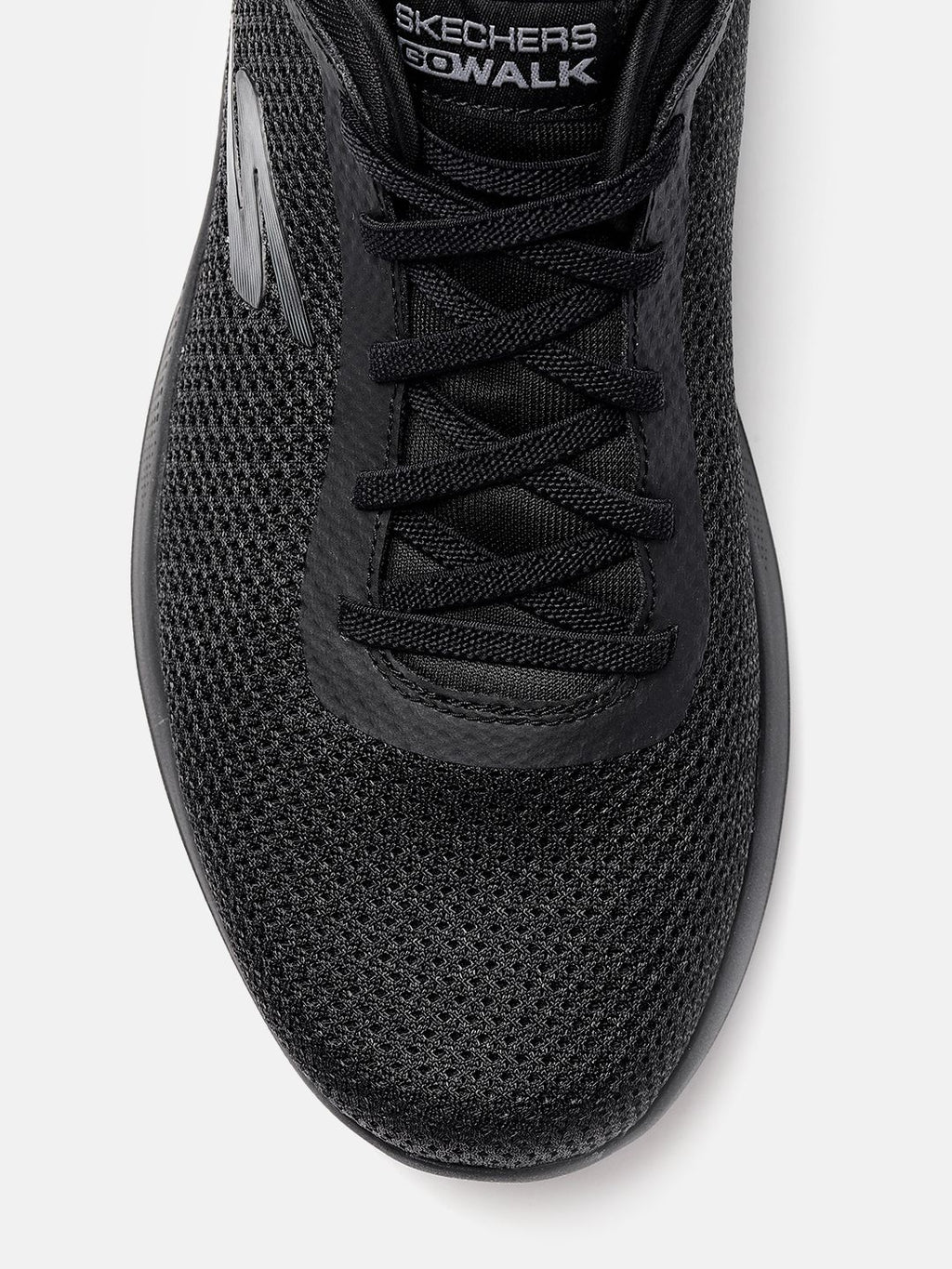  Skechers Men Black Mesh GO WALK STABILITY - PROGRESS Non-Marking Shoes