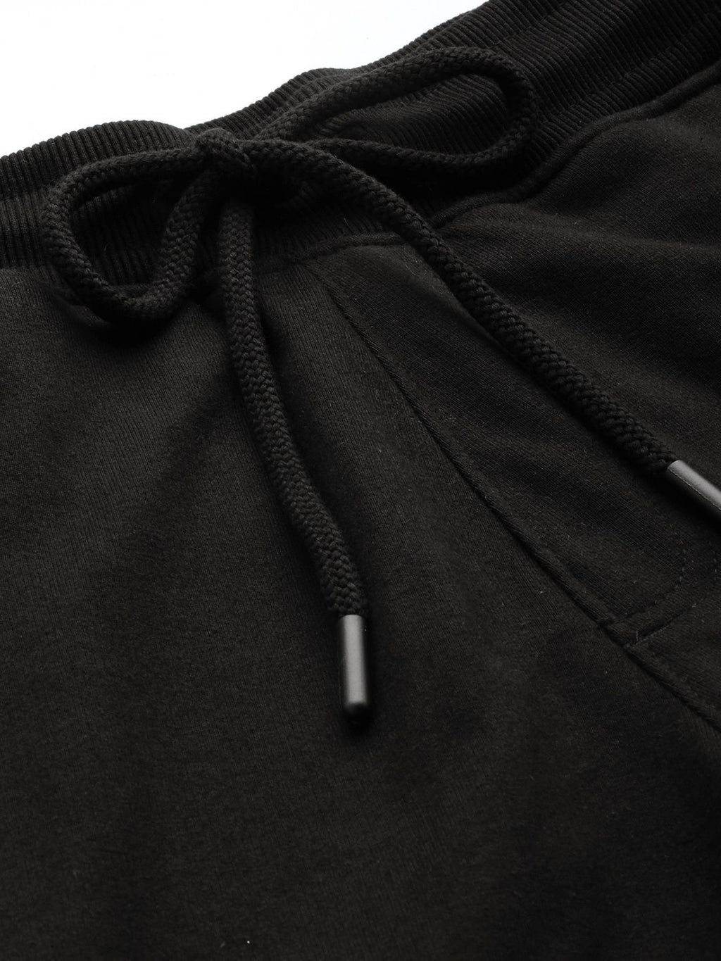  WROGN Men Solid Mid Rise Knitted Joggers With Pocket Detailing