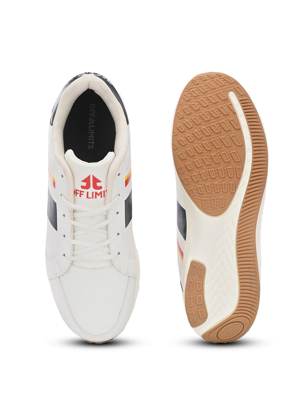  OFF LIMITS Men Striped Non-Marking Training Shoes