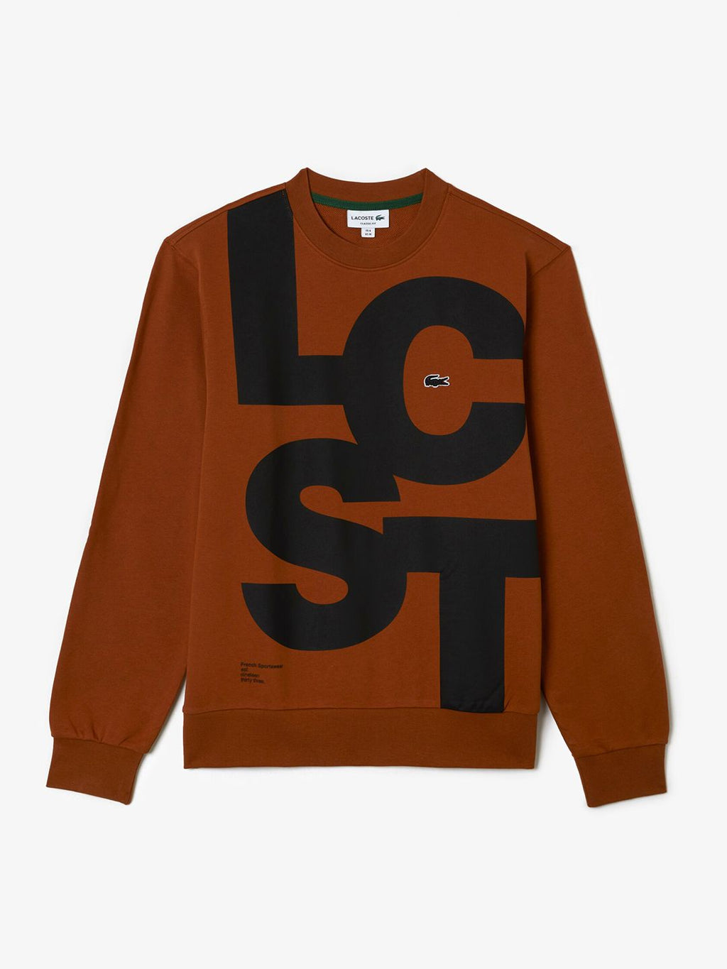  Lacoste Men Printed Pure Cotton Sweatshirt