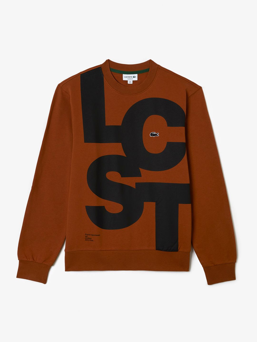  Lacoste Men Printed Pure Cotton Sweatshirt
