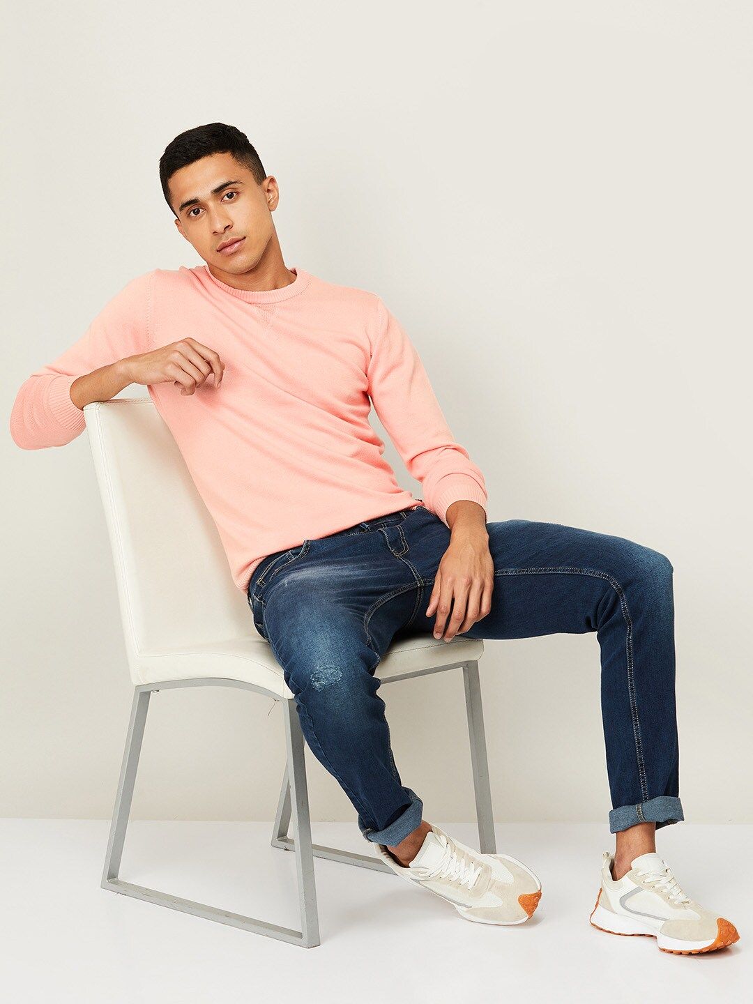  Fame Forever By Lifestyle Men Pink Sweatshirt