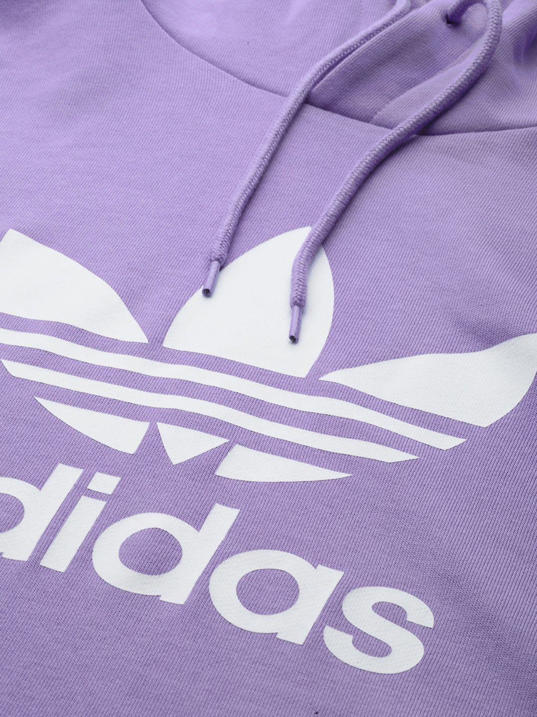  ADIDAS Originals Adicolor Classics Trifoil Hooded Cotton Sweatshirt