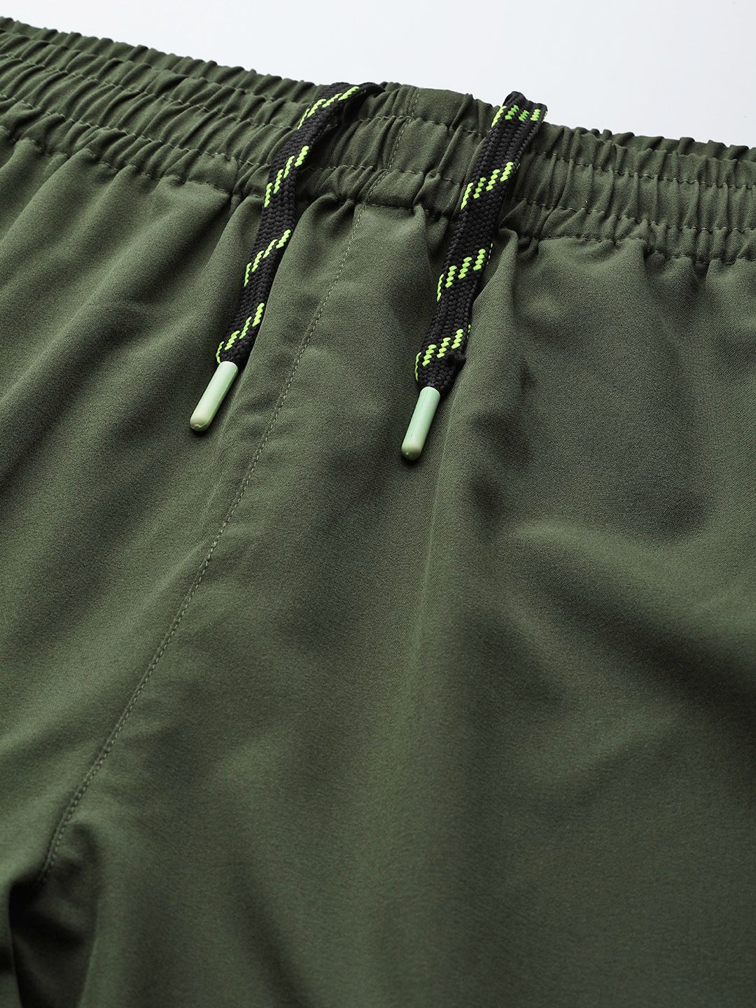  HRX By Hrithik Roshan Training Men Kombu Green Rapid-Dry Track Pants
