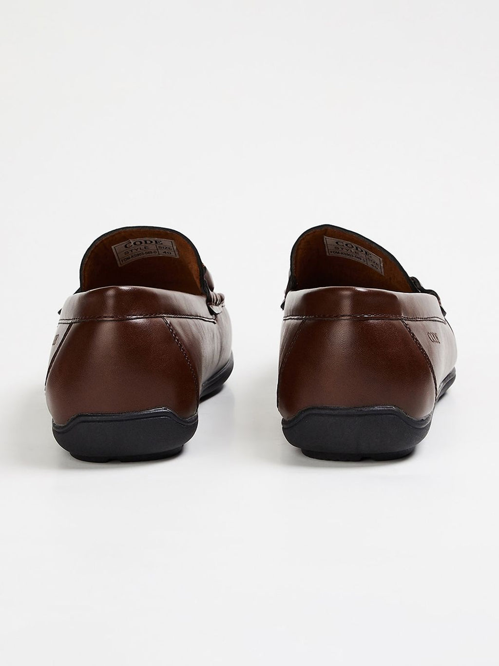  CODE By Lifestyle Men Buckled Formal Loafers