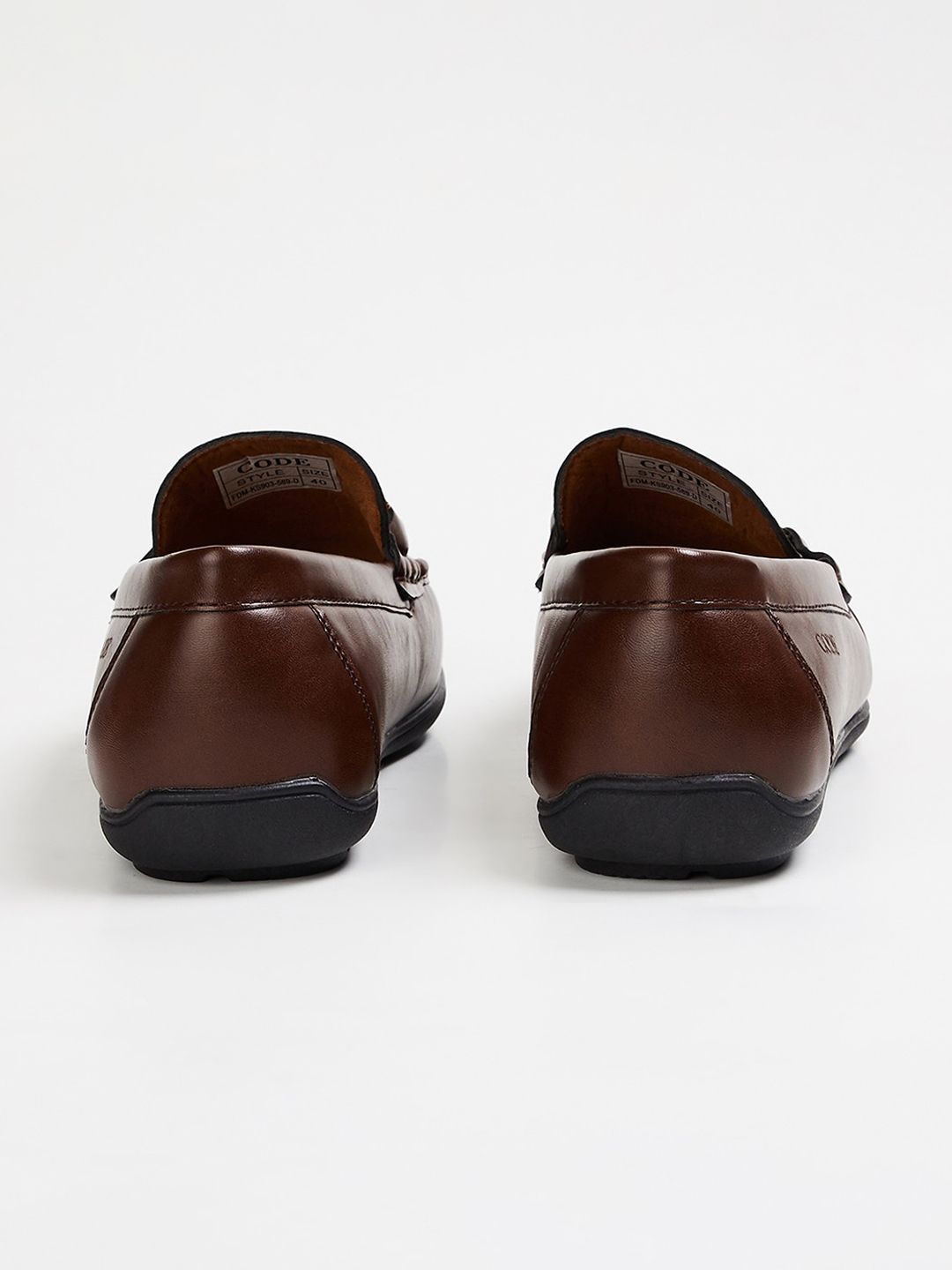 CODE By Lifestyle Men Buckled Formal Loafers