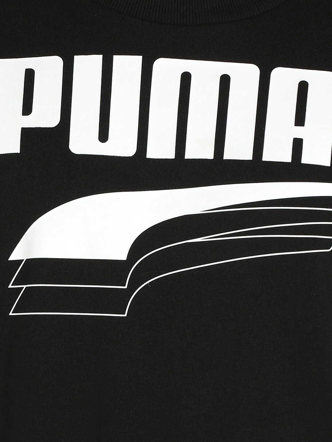  Puma Men Black Printed Cotton Sweatshirt