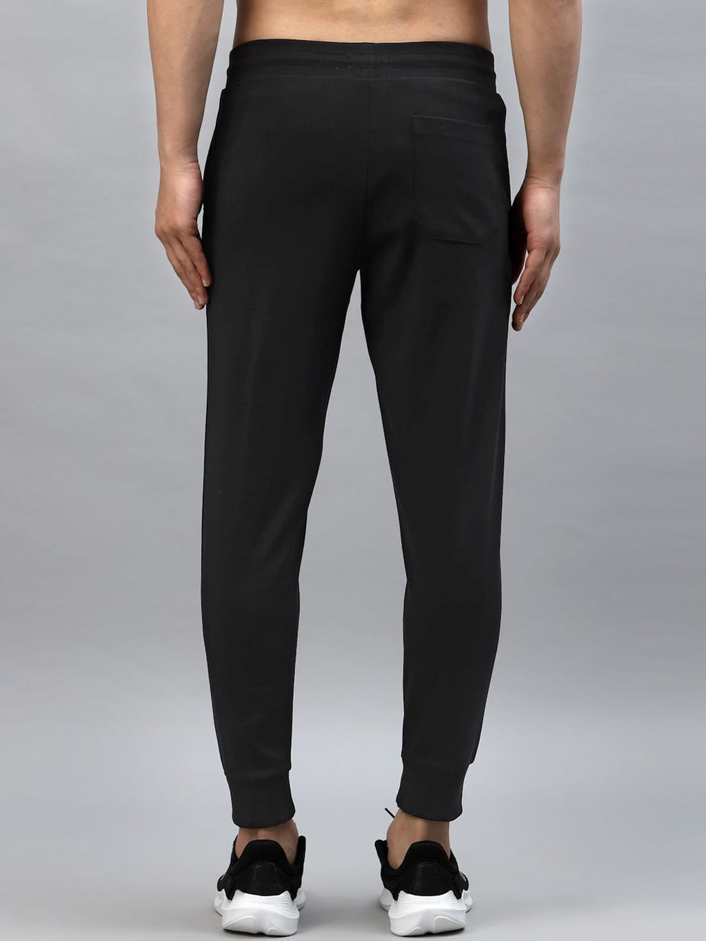  Red Tape Men Black Solid Joggers