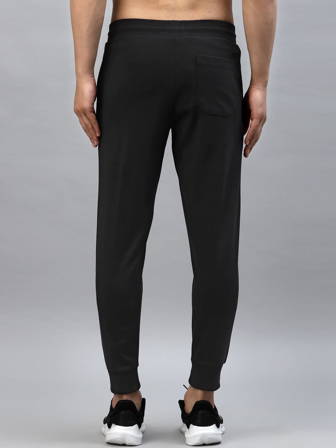  Red Tape Men Black Solid Joggers
