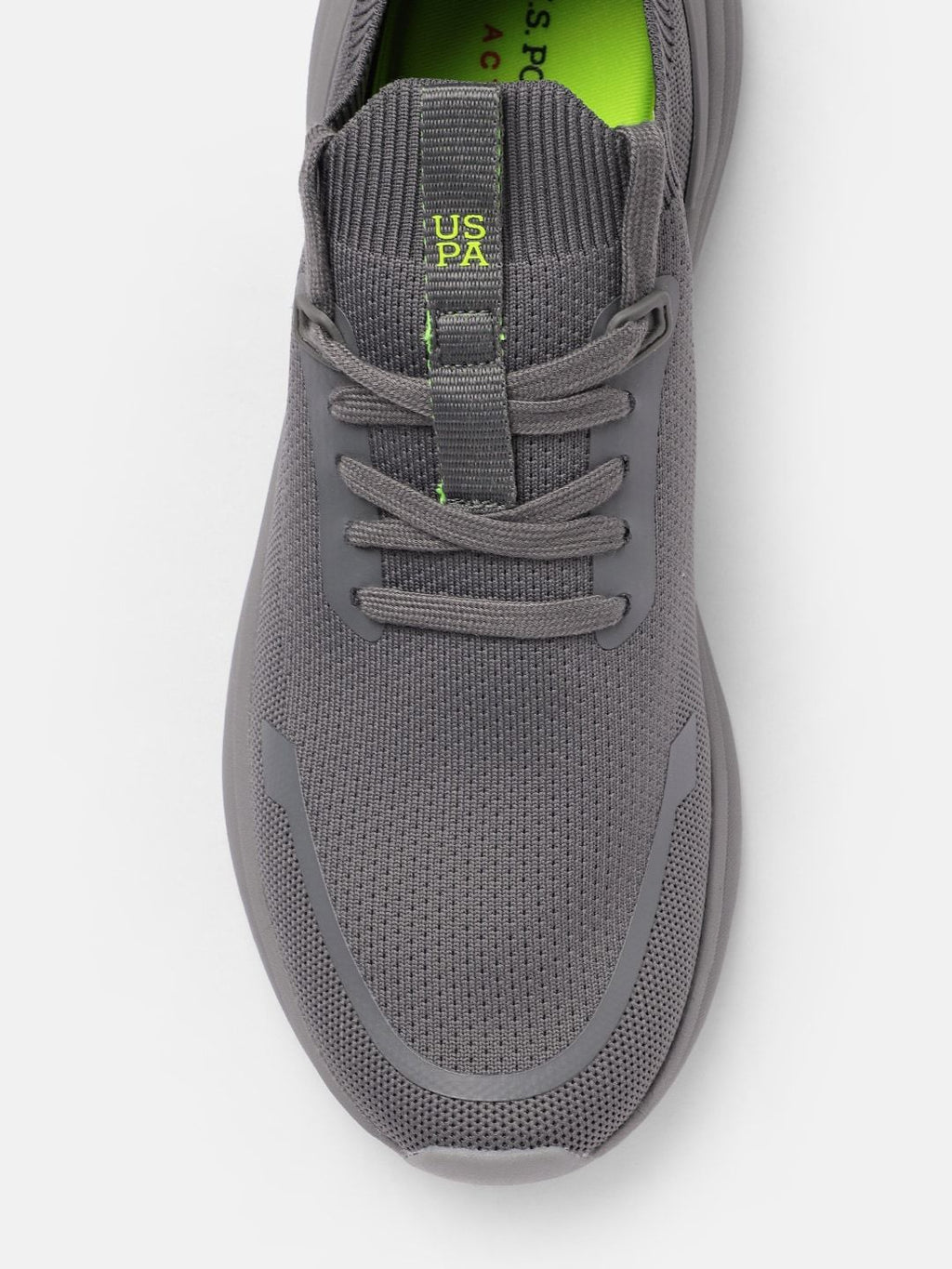  U.S. Polo Assn. Men Grey Textile OXLEY 2.0 Walking Shoes