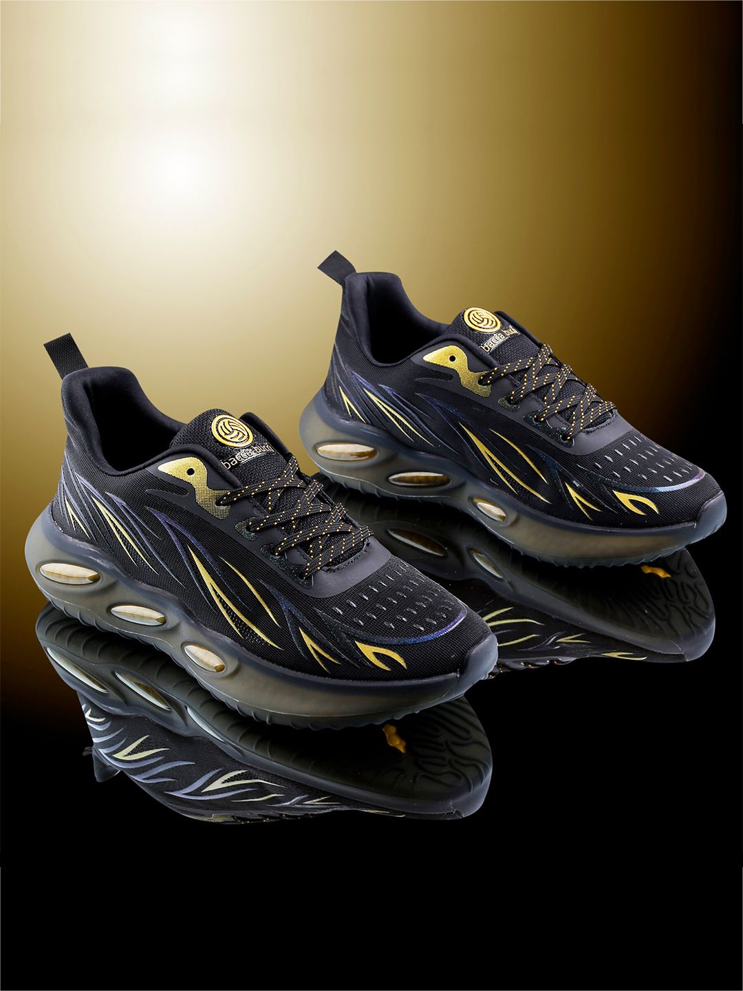  Bacca Bucci Men INTENSITY Optimal Airflow Mesh Running Shoes