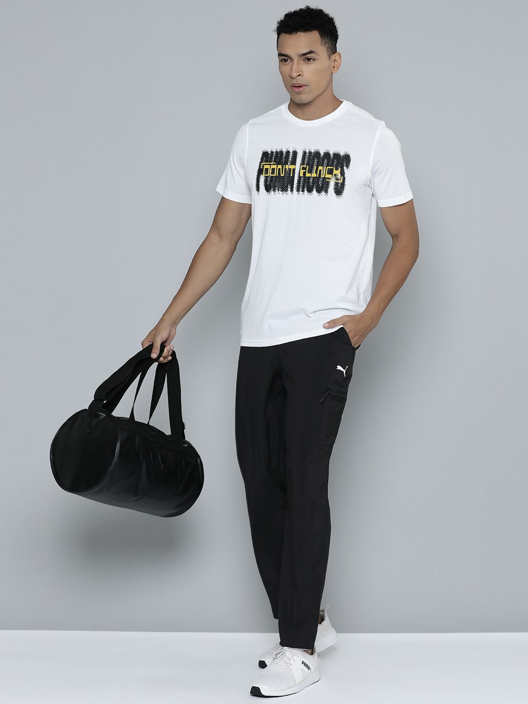  Puma Men OPEN ROAD Woven Solid DryCELL Regular Fit Outdoor Track Pant