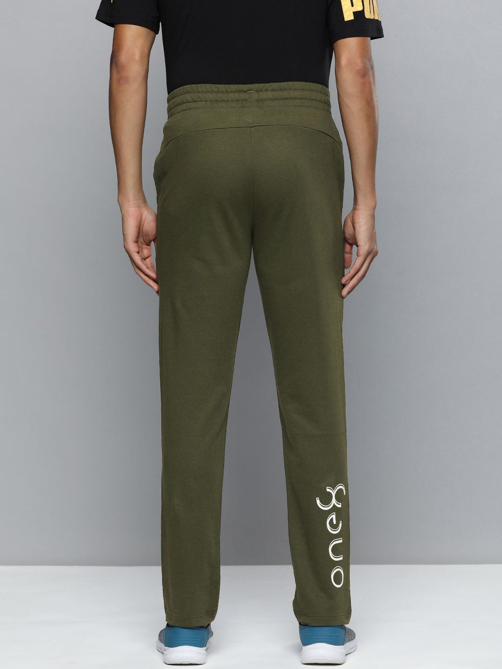  One8 X PUMA Men Brand Logo Printed Slim Fit Track Pants