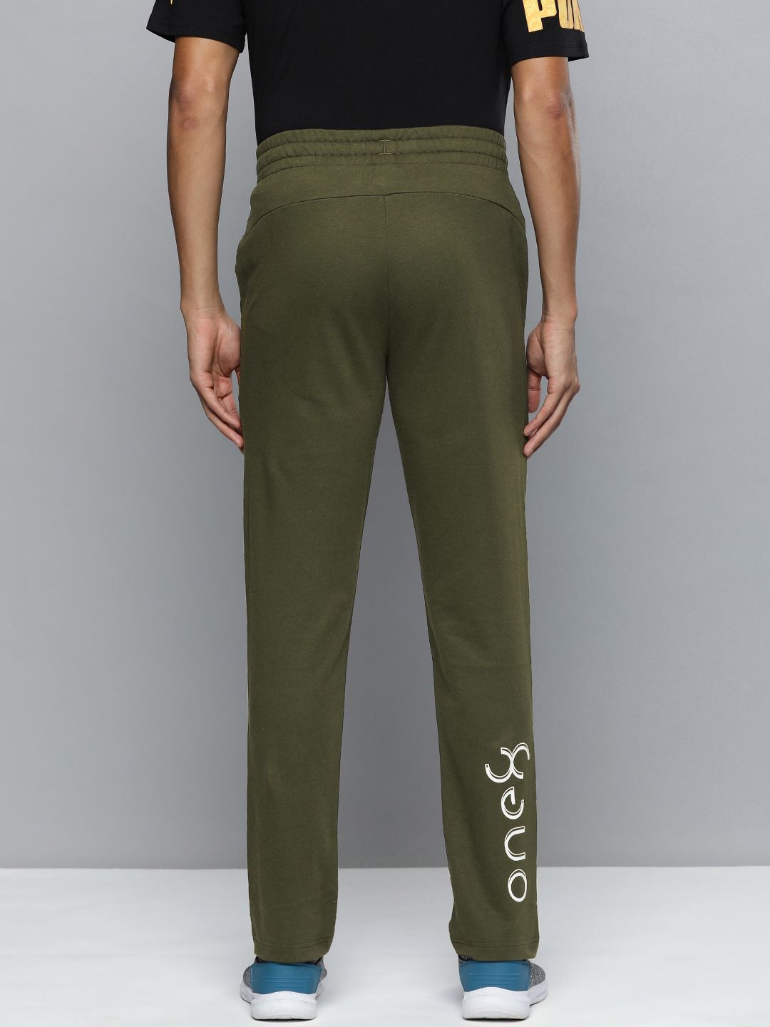 One8 X PUMA Men Brand Logo Printed Slim Fit Track Pants