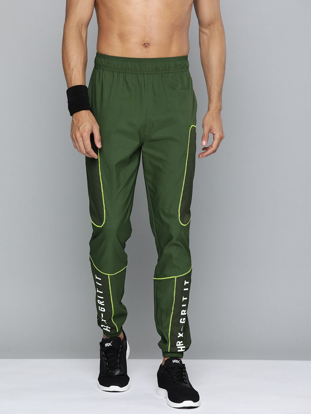  HRX By Hrithik Roshan Men Printed Track Pants