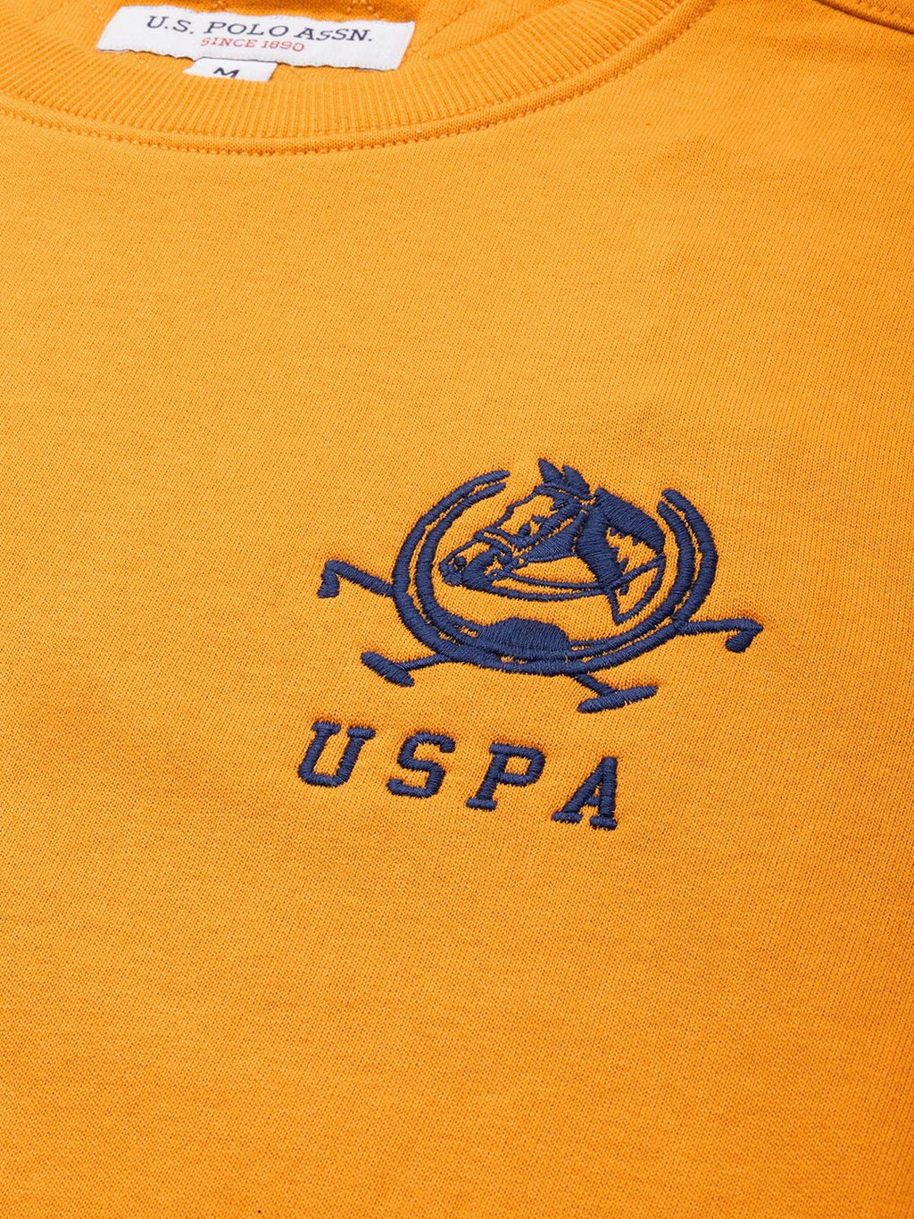  U.S. Polo Assn. Pure Cotton Full Sleeves Round Neck Sweatshirts
