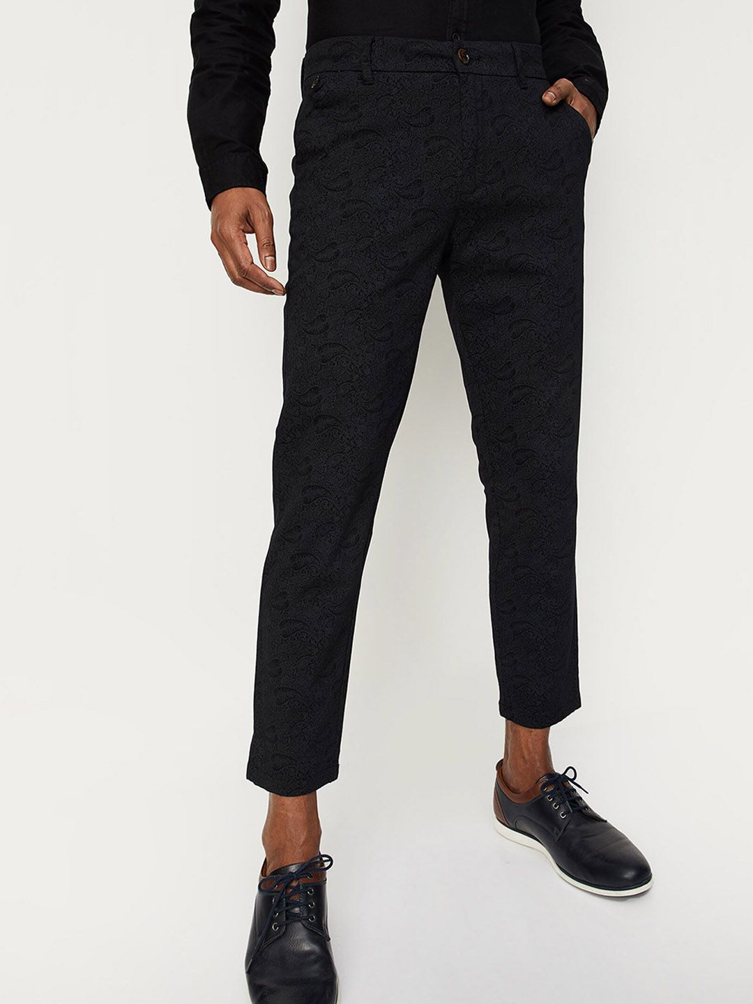 Max Men Mid-Rise Formal Trousers