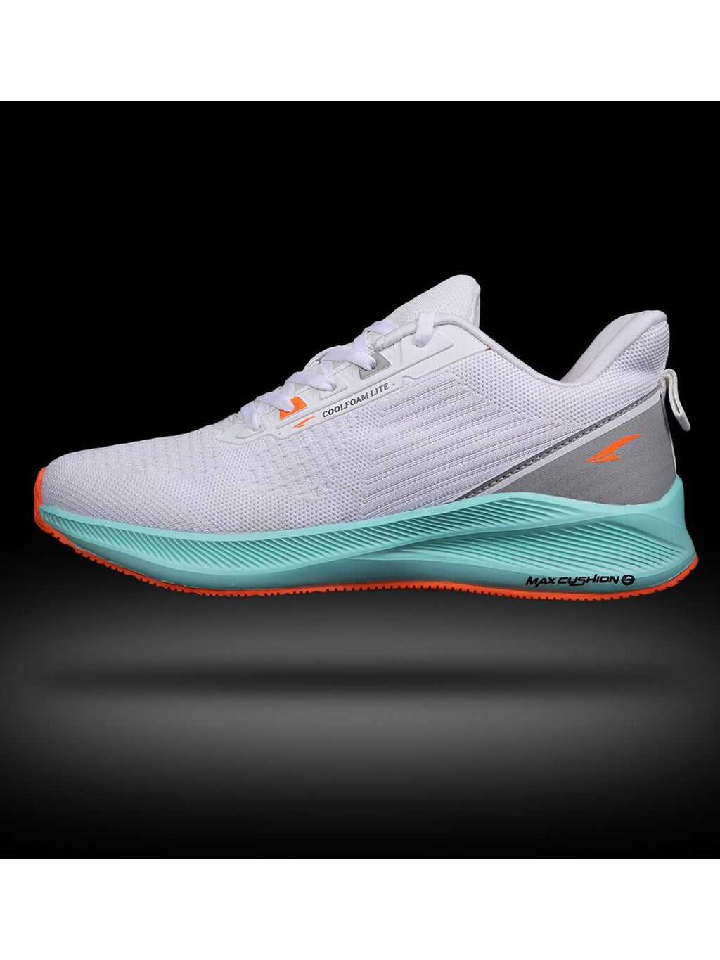  ASIAN Men White Mesh Running Shoes